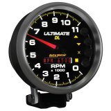 Autometer 5 inch Ultimate DL Playback Tachometer 11000 RPM - Black thumbnail 4