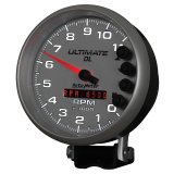 Autometer 5 inch Ultimate DL Playback Tachometer 11000 RPM - Silver thumbnail 4