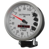Autometer 5 inch Ultimate DL Playback Tachometer 11000 RPM - Silver thumbnail 7