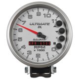 Autometer 5 inch Ultimate DL Playback Tachometer 11000 RPM - Silver thumbnail 8