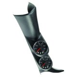 Autometer Diesel Gauge Kit A-Pillar 01-07 GM Boost/EGT 60psi/2000 degree F Black Spek-Pro thumbnail 8
