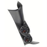 Autometer Diesel Gauge Kit A-Pillar w/ Speaker 01-07 GM Boost/EGT 60psi/2000 degree F Black Spek-Pro thumbnail 4