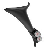 Autometer 99-07 Ford Powerstroke/SD Black Dual Pillar Ultra-Lite Gauge Kit thumbnail 3
