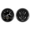 Auto Meter Gauge Kit 2 pc. Quad & Speedometer 3 3/8in Old Tyme Black thumbnail 6
