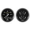 Auto Meter Gauge Kit 2 pc. Quad & Tach/Speedo 3 3/8in Old Tyme Black thumbnail 6