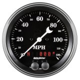 Auto Meter Gauge Speedometer 3 3/8in 120mph GPS Old Tyme Black thumbnail 2