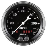 Auto Meter Gauge Speedometer 3 3/8in 120mph GPS Old Tyme Black thumbnail 4