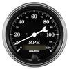 Auto Meter Gauge Speedo. 3 3/8in 120mph Elec. Prog. w/ LCD Odo Old Tyme Black thumbnail 6