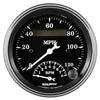 Auto Meter Gauge Tach/Speedo 3 3/8in 120mph & 8k RPM Elec. Program. Old Tyme Blk thumbnail 6