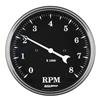 Auto Meter Gauge Tachometer 5in 8k RPM In-Dash Old Tyme Black thumbnail 6