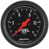 Autometer 2 1/16in 0-15 PSI Fuel Pressure Gauge Digital Stepper Motor Z Series thumbnail 1