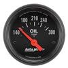 Autometer Z-Series 52mm 140-300 Degrees F Electric Oil Temp Gauge thumbnail 6