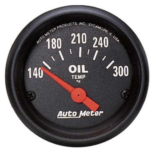 Autometer Z-Series 52mm 140-300 Degrees F Electric Oil Temp Gauge thumbnail 8