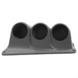 Autometer 99-03 Ford Super Duty 52mm Black Triple Dash Top Pod thumbnail 2