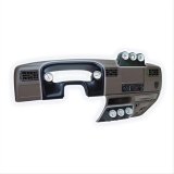 Autometer 99-03 Ford Super Duty 52mm Black Triple Dash Top Pod thumbnail 4