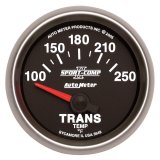 Autometer 11+ Jeep Wrangler A-Pillar Trans Temp/Oil Pressure Sport Comp 2 Gauge Kit thumbnail 1