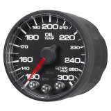 Autometer Spek-Pro 52.4mm 100-300 F Deg Digital Stepper Motor Oil Temp Gauge thumbnail 5