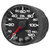 Autometer Spek-Pro 52.4mm 0-120 PSI Digital Stepper Motor Oil Pressure Gauge thumbnail 4