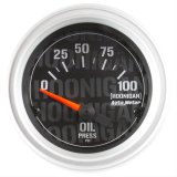 Autometer Hoonigan 52mm 100psi Full Electronic Oil Pressure Gauge thumbnail 1
