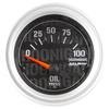 Autometer Hoonigan 52mm 100psi Full Electronic Oil Pressure Gauge thumbnail 6