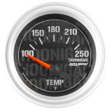 Autometer Hoonigan 52mm 100-200 Deg F Full Electronic Water Temp Gauge thumbnail 2
