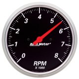 Autometer Designer Black 5in 8k RPM Tachometer Gauge thumbnail 2