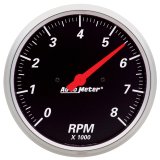 Autometer Designer Black 5in 8k RPM Tachometer Gauge thumbnail 5
