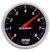 Autometer Designer Black 5in 8k RPM Tachometer Gauge thumbnail 6