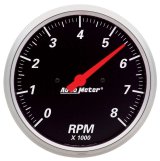 Autometer Designer Black 5in 8k RPM Tachometer Gauge thumbnail 8