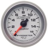 Autometer Ultra-Lite II 52mm 0-1600 Deg F Full Sweep Electric Pyrometer (EGT) Gauge thumbnail 3