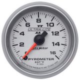 Autometer Ultra-Lite II 52mm 0-1600 Deg F Full Sweep Electric Pyrometer (EGT) Gauge thumbnail 5