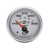Autometer Ultra-Lite II 52mm 140-300 Deg F Electric Oil Temp Gauge thumbnail 2