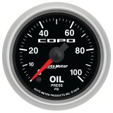 Autometer 52mm 100 PSI Digital Oil Pressure Gauge Chevrolet COPO Camaro thumbnail 3