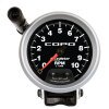 Autometer 3-3/4in 10K RPM Pedestal w/Ext. Quick-Lite Gauge Chevrolet COPO Camaro thumbnail 4