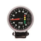 Autometer Elite 3 3/4inch 10K RPM Tachometer w/ Pit Road Speed Lights and Peak Memory thumbnail 2