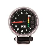 Autometer Elite 3 3/4inch 10K RPM Tachometer w/ Pit Road Speed Lights and Peak Memory thumbnail 5