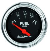 Autometer Traditional Chrome 52mm Short Sweep 0 Ohm - 90 Ohm Full Electrical Fuel Level Gauge thumbnail 8