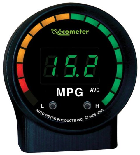 Autometer 2in RPM/MPH/INST & AVG MPG w/ CAN BUS System Ecometer II thumbnail 5