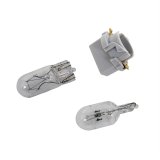 Autometer Light Bulb & Socket Assy. T3 Wedge 2.7W & 4.9W Replacement Twist-In Circuit Board Mount thumbnail 1
