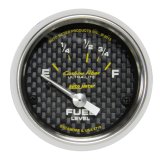 Autometer Carbon Fiber Gauge Fuel Level 2 1/16in 16e To 158f Elec Carbon Fiber thumbnail 3