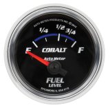 Autometer Cobalt Gauge Fuel Level 2 1/16in 16e To 158f Elec Cobalt thumbnail 4