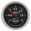 Autometer Sport-Comp II Gauge Vac/Boost 2 1/16in -1 - +2 Bar Mechanical Sport-Comp II thumbnail 5