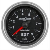 Autometer Sport-Comp II Gauge Pyrometer (Egt) 2 1/16in 900c Digital Stepper Motor Sport-Comp II thumbnail 1