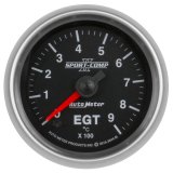 Autometer Sport-Comp II Gauge Pyrometer (Egt) 2 1/16in 900c Digital Stepper Motor Sport-Comp II thumbnail 2