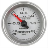 Autometer Ultra-Lite II Gauge Vac/Boost 2 1/16in -1 - +2 Bar Mechanical Ultra-Lite II thumbnail 1