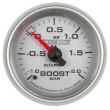 Autometer Ultra-Lite II Gauge Vac/Boost 2 1/16in -1 - +2 Bar Mechanical Ultra-Lite II thumbnail 2