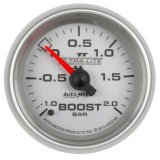 Autometer Ultra-Lite II Gauge Vac/Boost 2 1/16in -1 - +2 Bar Mechanical Ultra-Lite II thumbnail 3