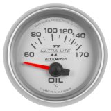 Autometer Ultra-Lite II Gauge Oil Temp 2 1/16in 60-170f Electric Ultra-Lite II thumbnail 3