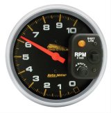 Autometer Pro-Cycle Gauge Tach 5in 10K Rpm W/ Shift-Lite 2 & 4 Cylinder Black Pro-Cycle thumbnail 2
