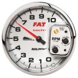Autometer Pro-Cycle Gauge Tach 5in 10K Rpm Shift- Lite 2&4 Cylinder White Fat Tach thumbnail 6